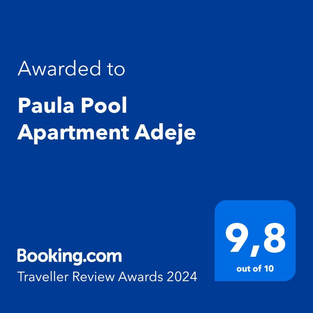 Paula Pool Apartment Adeje 아데제 외부 사진